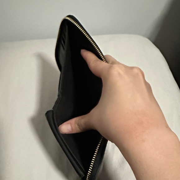 Madewell Black Leather Wallet - Picture 4 of 5